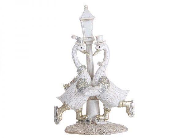 Декоративная фигура Гуси 21,5 см 192-135 Lefard