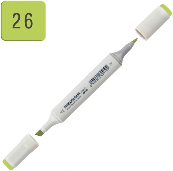 Маркер спиртовой FINECOLOUR Sketch EF100-26 шартрез 