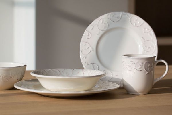 Тарілка обідня FESTON VINE CREAM 28 см Cosy&Trendy