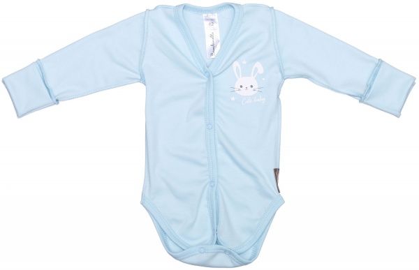 Боді дитяче унісекс Bambinelli Cute Baby Б304-1 р.56 блакитний 