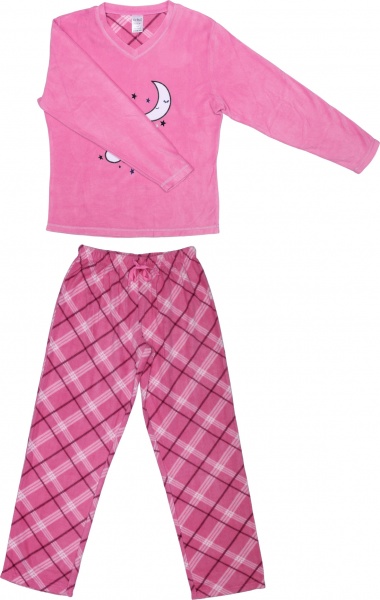 Костюм домашний женский La Nuit Home Pink check р. S розовый 