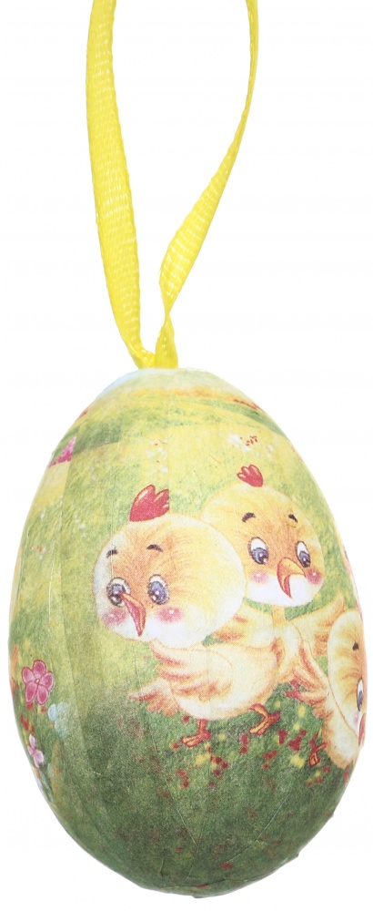 Украшение пасхальное Яйца 4х6 см в ассортименте B106-B1WX