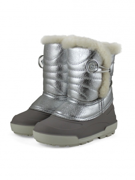 Чоботи зимові для дівчаток Alisa Line Blase розмір 36 срібний 