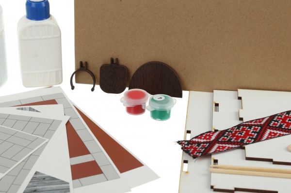 Конструктор із міні-цеглинок Reducio Українська піч 71177