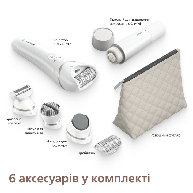 Эпилятор Philips BRE770/92 серии 9000