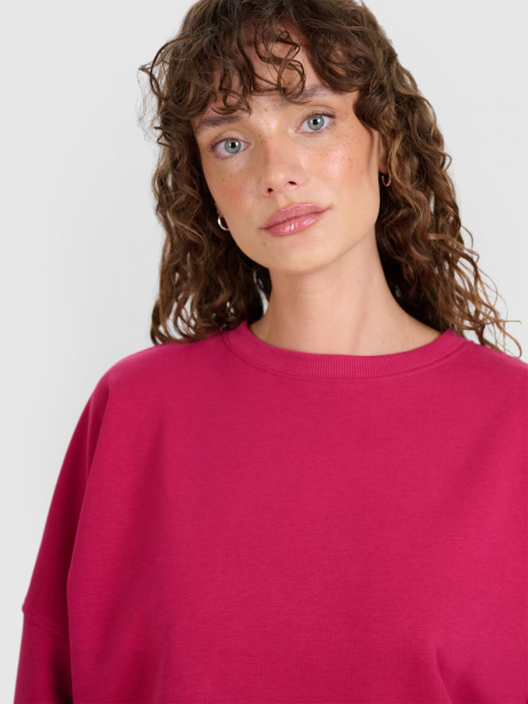 Світшот 4F SWEATSHIRT F1888 4FWAW25TSWSF1888-53S р.M рожевий