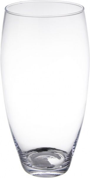 Ваза стеклянная прозрачная Фет 30х16 см Wrzesniak Glassworks