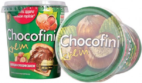 Паста Chocofini с шоколадно-ореховым вкусом 400 г