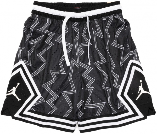 Шорты Jordan M J DF SPRT AOP DMND SHORT DH9079-010 р. M черный