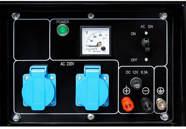 Електрогенераторна установка EnerSol 2,8 кВт / 3 кВт 230 В SKD-3B дизель