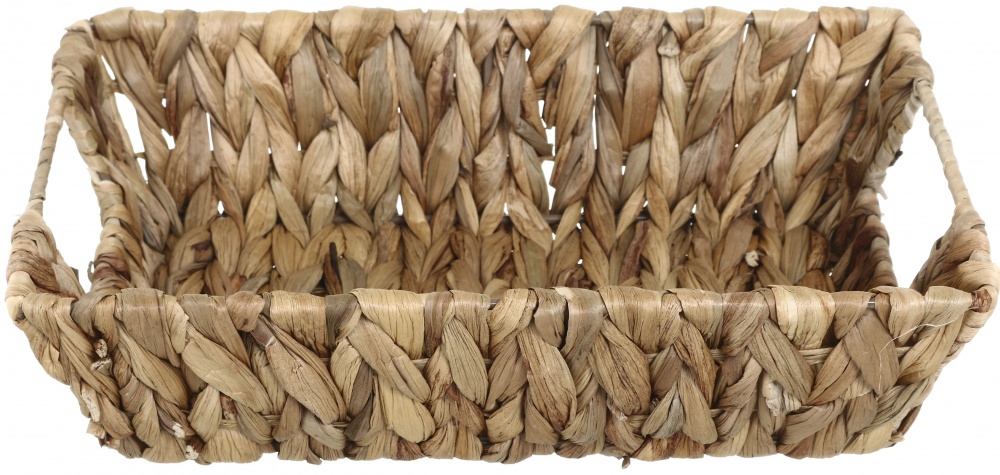 Корзина Sona с ручками бежевая 25х20х9 см