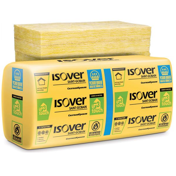 Скатная кровля Isover 50мм 14,27кв.м