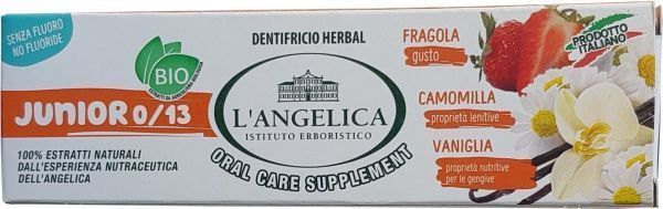 Детская зубная паста L'ANGELICA Вкус природы 50 мл