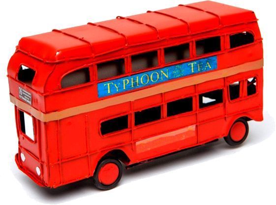 Модель автобуса двоповерхового London 7174