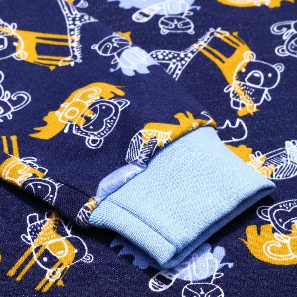 Піжама для хлопчиків Татошка р.116 синій із принтом 102702 