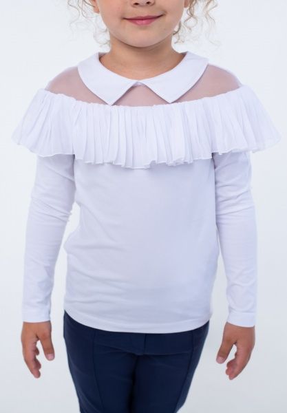 Блуза Vidoli G-20919W р.134 белый 