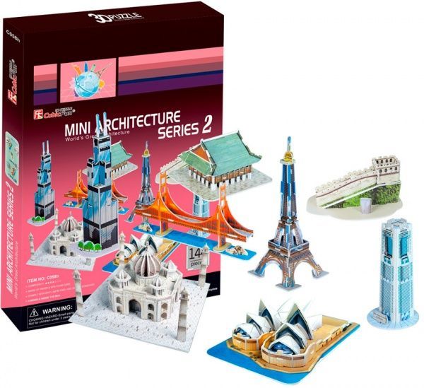 3D-пазл CubicFun Архитектура мира серия 2 C058h