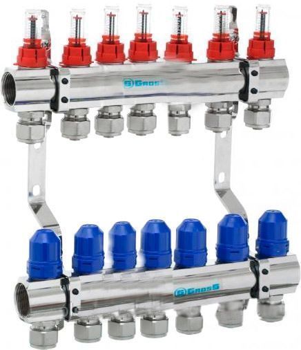 Колектор 8504 1-3/4-7 выходов