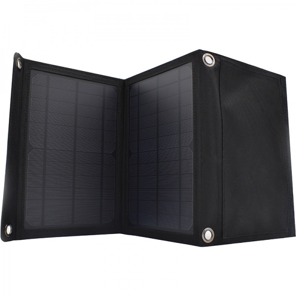 Солнечная панель PowerPlant 14W, 2xUSB-A