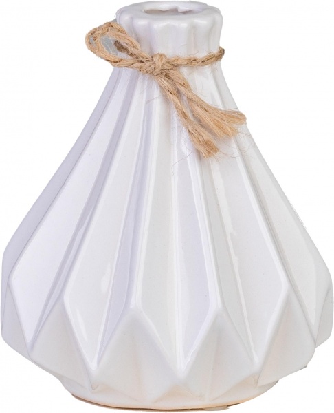 Ваза керамическая Eterna 2801-11 11 см белый 