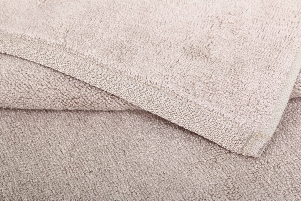 Рушник махровий Glossy 30x50 см кавовий Texpol 