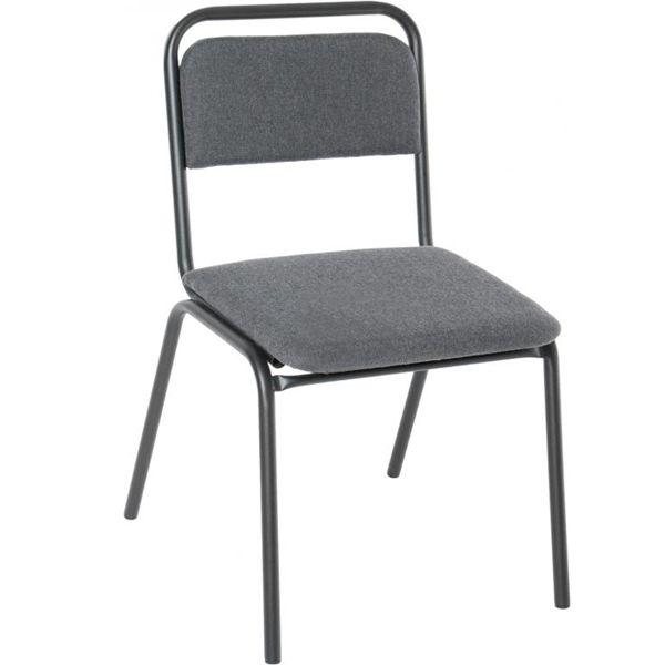 Стул Nowy Styl VISITOR BLACK (CH) C-38 серый 