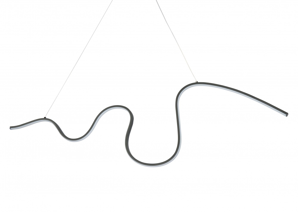 Люстра підвісна Berger 1x25 Вт LED-модуль чорний 7023-PL-25 Black