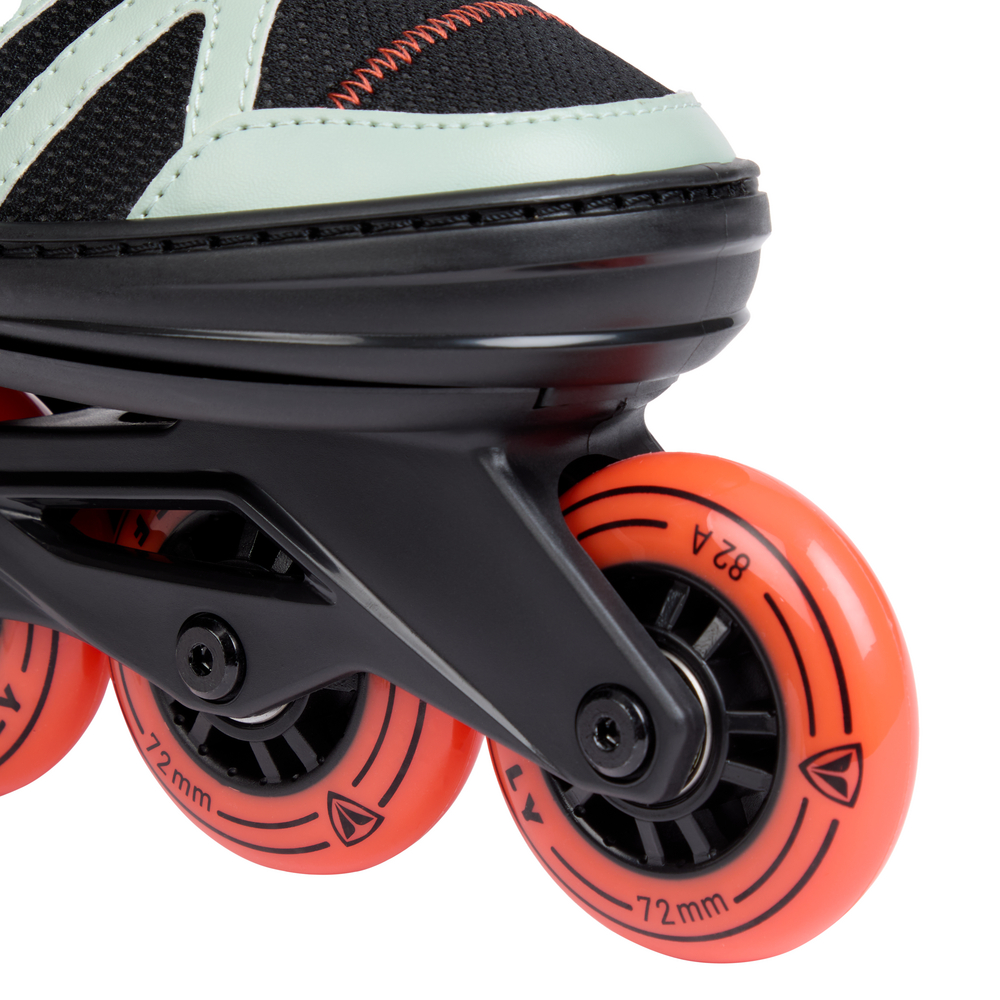 Роликові ковзани Firefly ILS C76 J 430976-902681 р. 34-37 чорно-зелений