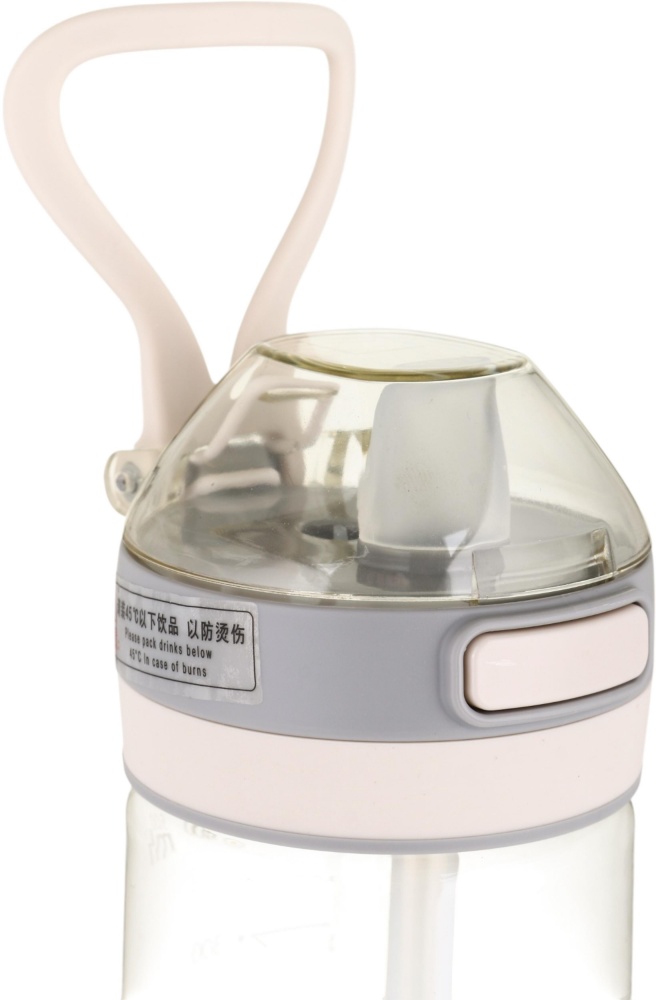 Пляшка для води SELIYA 500 мл з соломинкою та ремінцем колір в асортименті