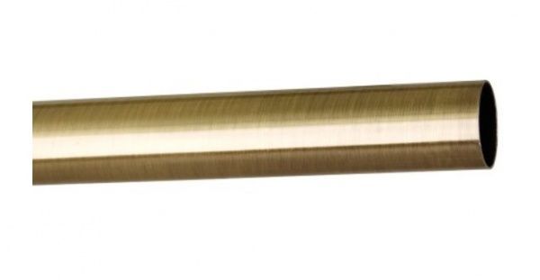 Карниз Bojanek VASO одинарный укомплектованный d19 мм 240 см античная латунь 