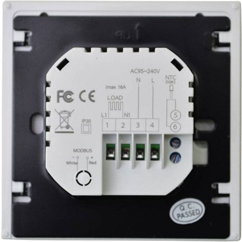 Терморегулятор Heat Plus BHT-002 білий