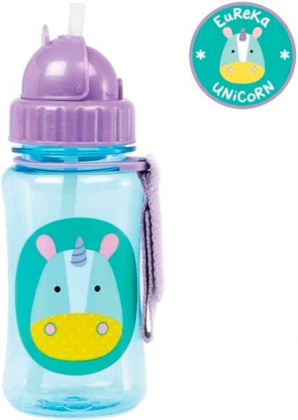 Поильник Skip Hop с трубочкой 350 мл единорог (252332)