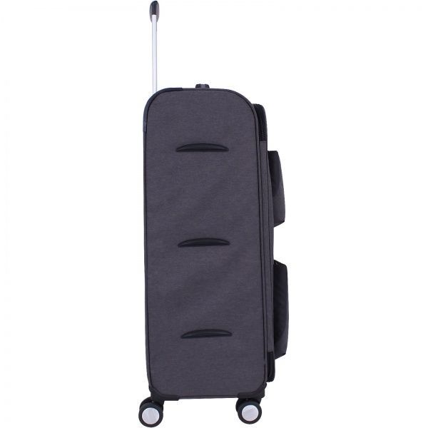 Чемодан Bagland 83 л темно-серый 3716927 