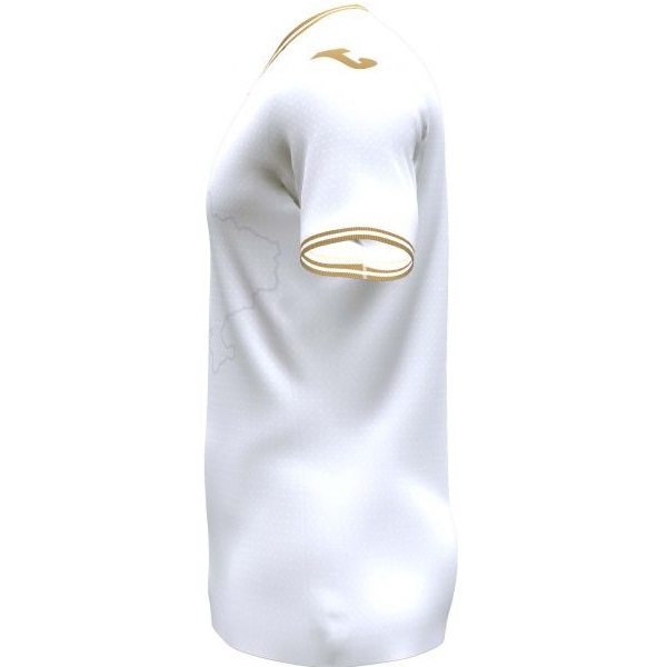 Футболка форми збірної України 2021 Joma FED. FUTBOL UCRANIA SHORT SLEEVE T-SHIRT AT102404A200 р. XL білий