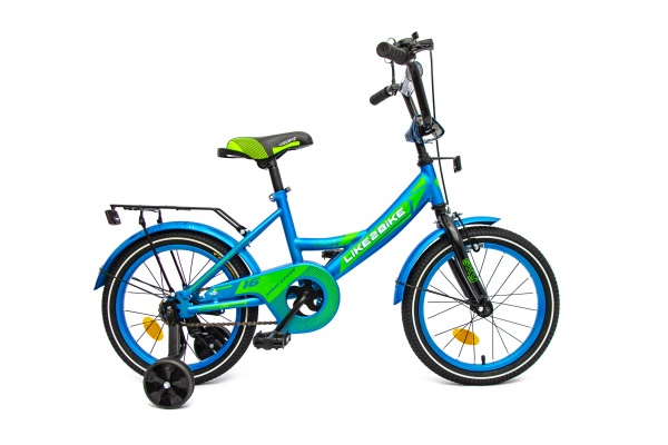 Велосипед детский Like2bike 16'' Sky голубой 211602 