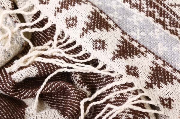 Плед дизайн 2 Рождественская коллекция 140x200 см коричневый с рисунком Ярослав 