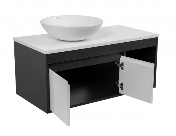 Тумба зі стільницею та умивальником Aqua Rodos Толедо 100