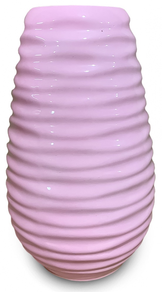 Ваза Диана 22 см розовая