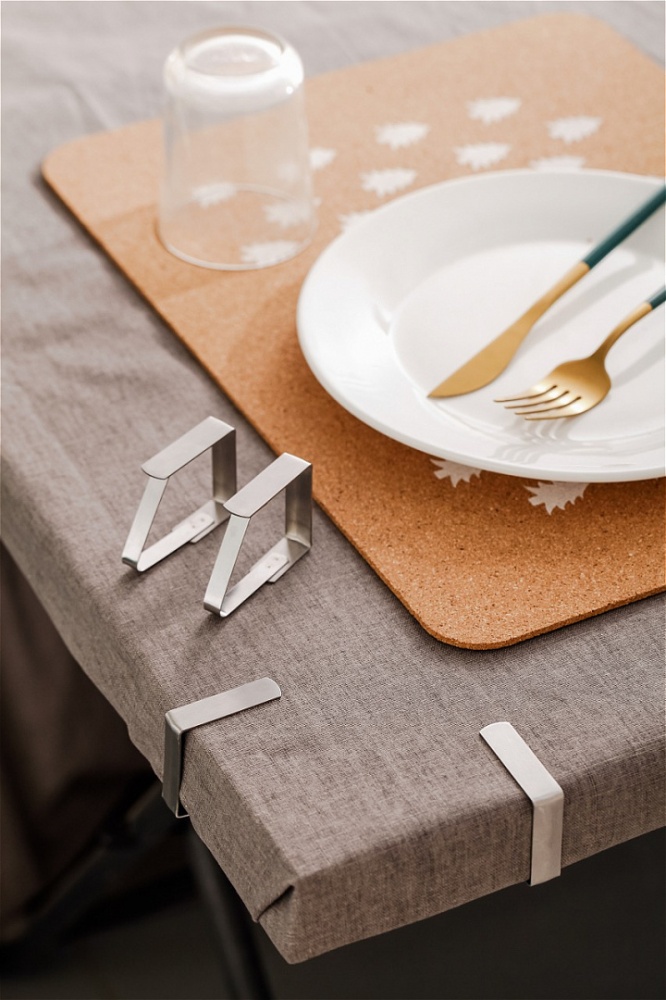 Набор клипс для скатерти Arino 4 шт. 68794