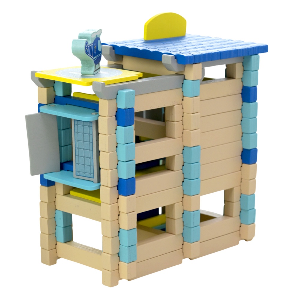 Конструктор деревянный Shantou Полиция C9435