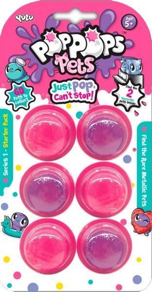 Набір іграшок PopPops Pets Улюбленці (6 штук) 
