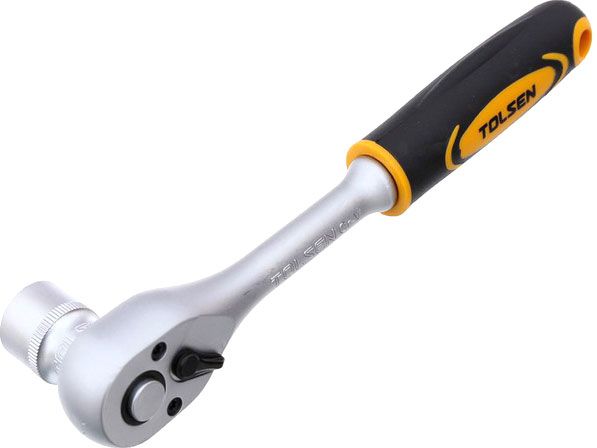 Набор ручного инструмента Tolsen торцевых с трещоткой 12 шт. 15151