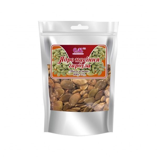 Насіння гарбуза Смачно сире ядро 100 г 