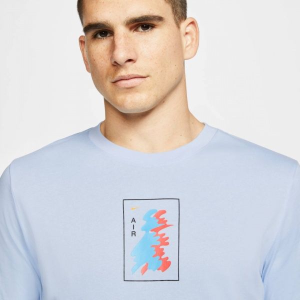 Футболка Nike M NK DRY TEE LS A.I.R. A SAVAG CT3846-436 S синій