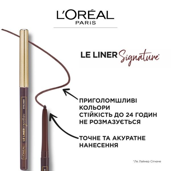 Олівець для очей L'Oreal Paris Le Liner Signature 02 Blue Jersey 1 г