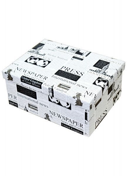 Коробка подарункова прямокутна Лондон 29х22х12 см