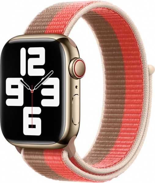 Ремінець Apple 41mm Pink Pomelo/Tan Sport Loop Regular ML2P3ZM/A 