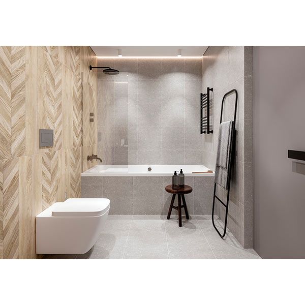 Плитка Golden Tile Pavimento cірий 672830 40х40 