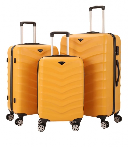 Валіза 70 л помаранчевий MCS V343 на 4 колесах M 24