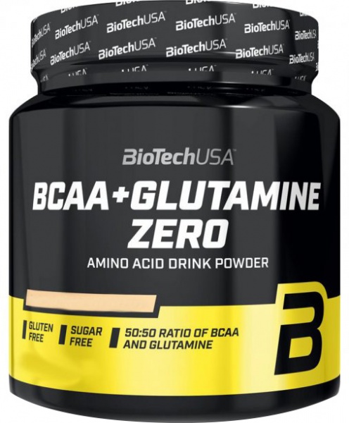 Аминокислоты BioTech BCAA + Glutamine Zero Biotech апельсин 480 г 